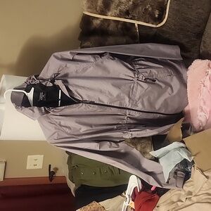 Purple rain jacket